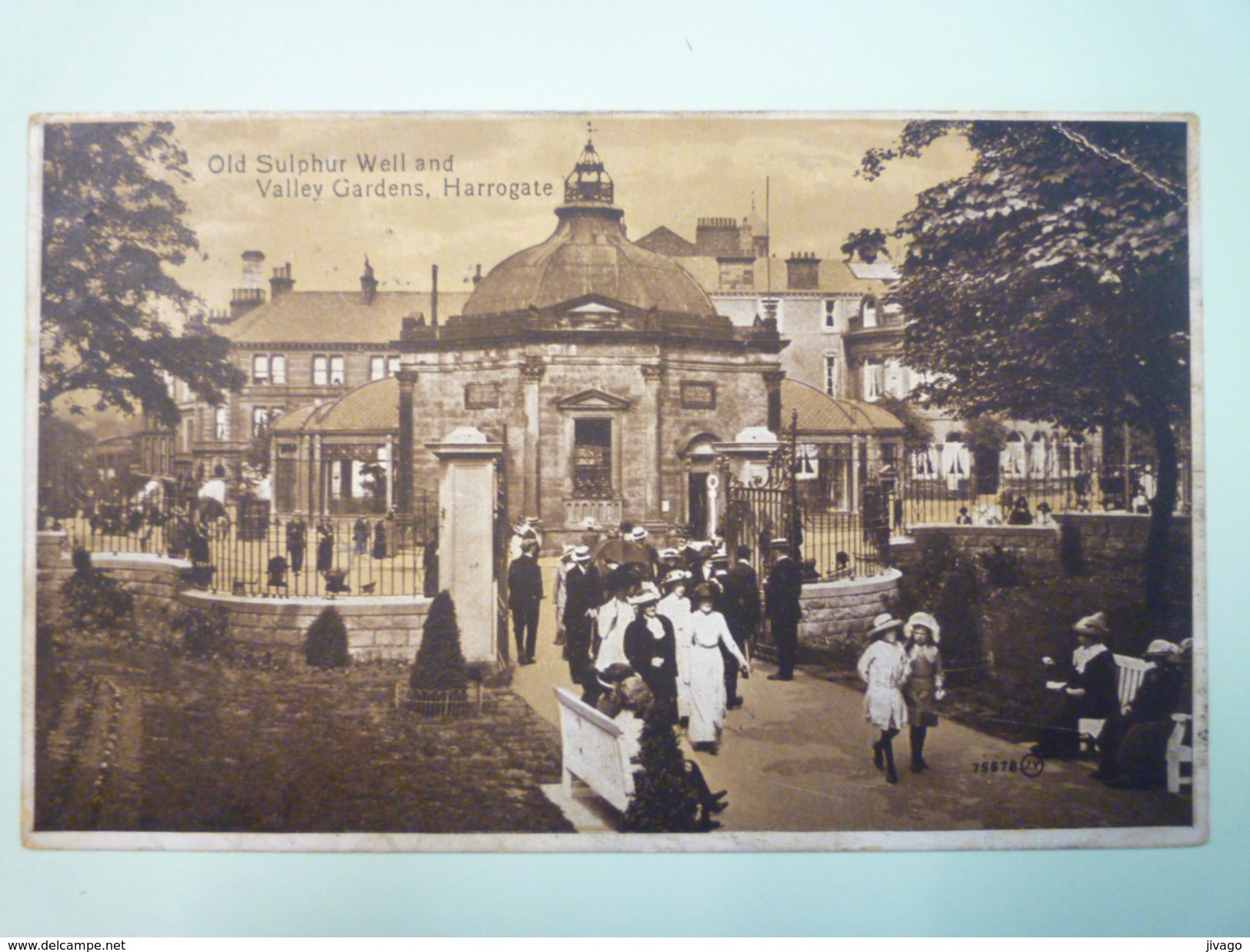 OLD SULPHUR WELL And  VVALLEY GARDENS  HARROGATE    - Harrogate