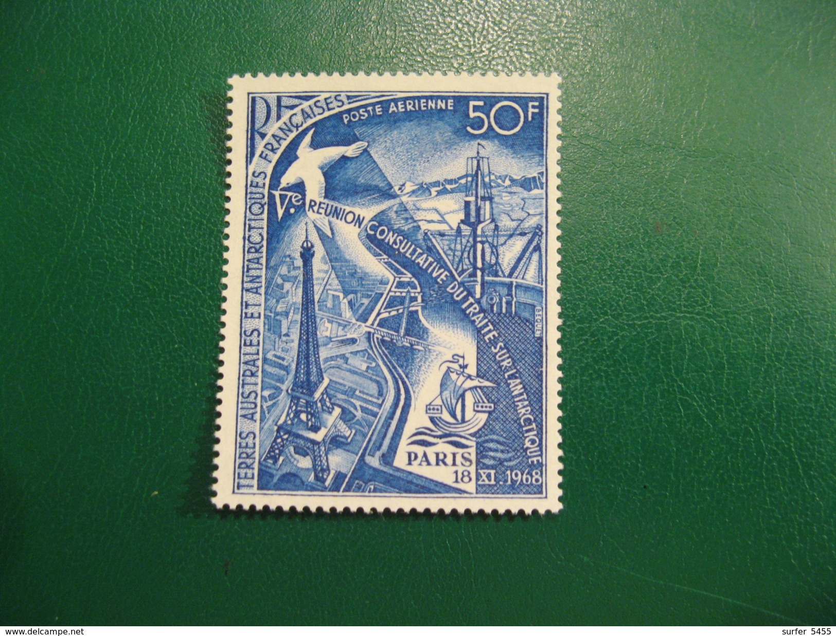 TAAF YVERT POSTE AERIENNE N° 18 - TIMBRE NEUF** LUXE - MNH - SERIE COMPLETE - COTE 65,00 EUROS - Neufs