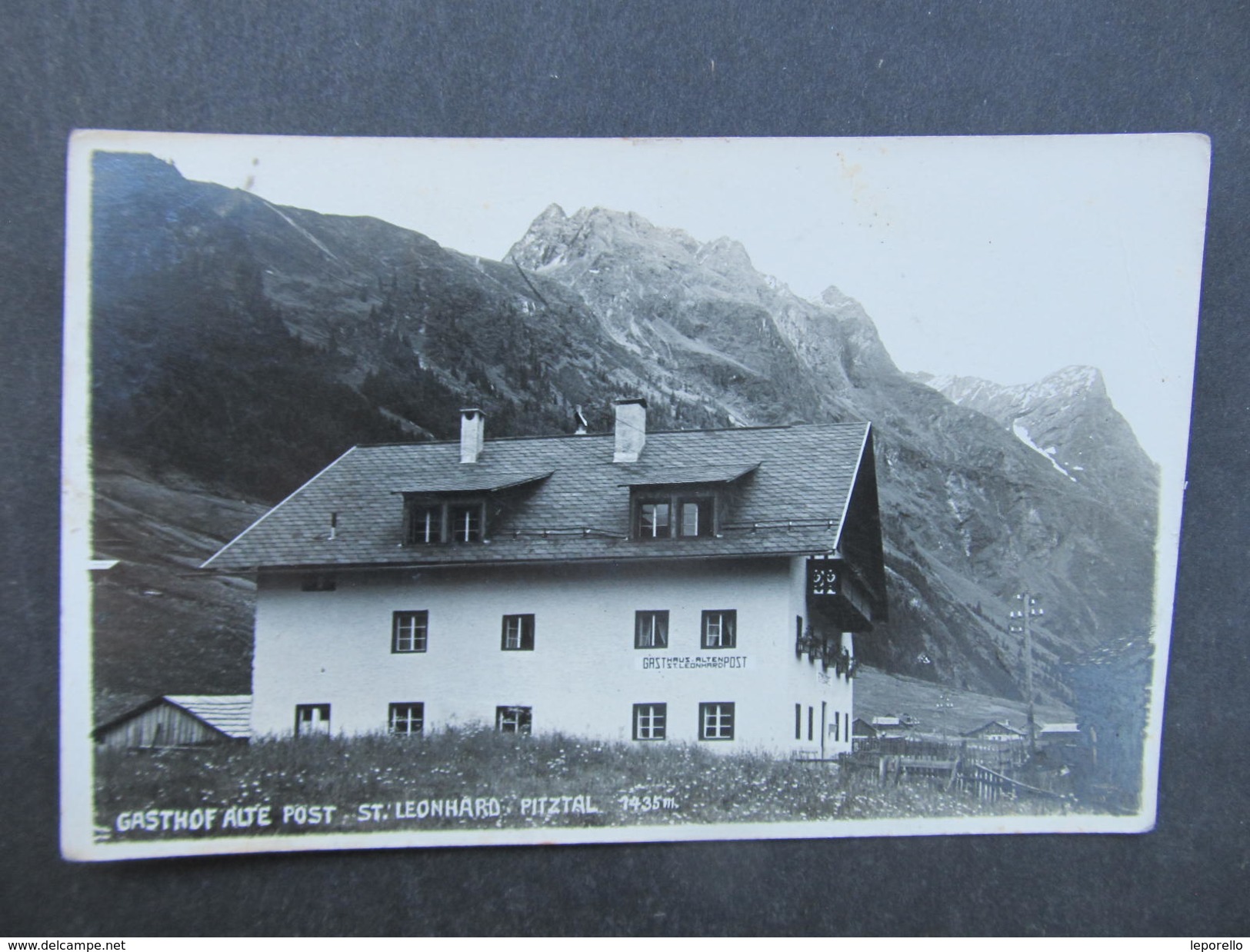 AK ST.LEONHARD Im PITZTAL B. Imst Gasthaus Ca.1930  /// D*25713 - Imst