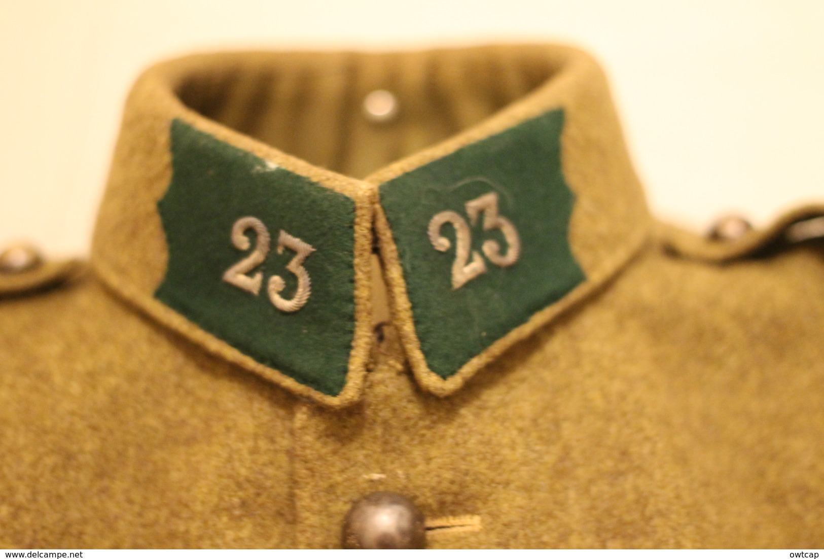 Uniforme français vareuse et culotte d'un Maréchal des Logis du 23ème Escadron du Train Maroc années 20