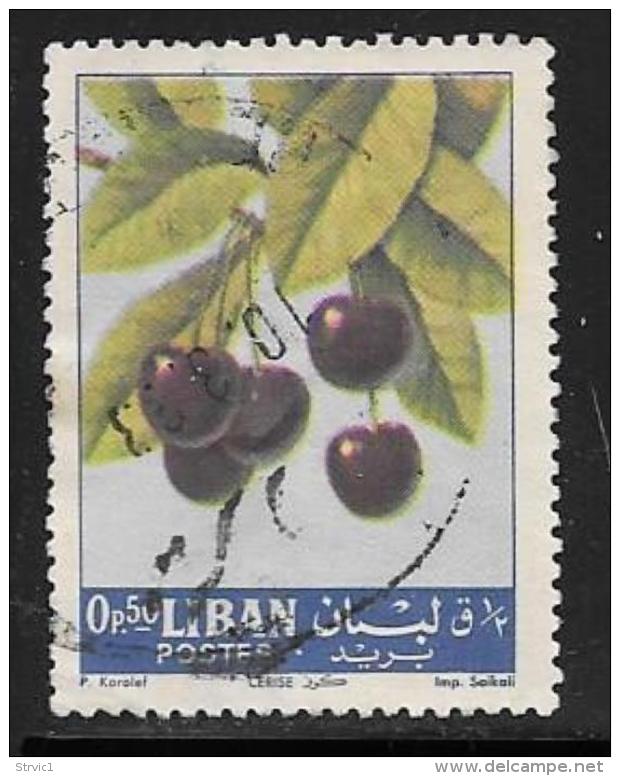 Lebanon, Scott # 392 Used Cherries, 1962 - Liban