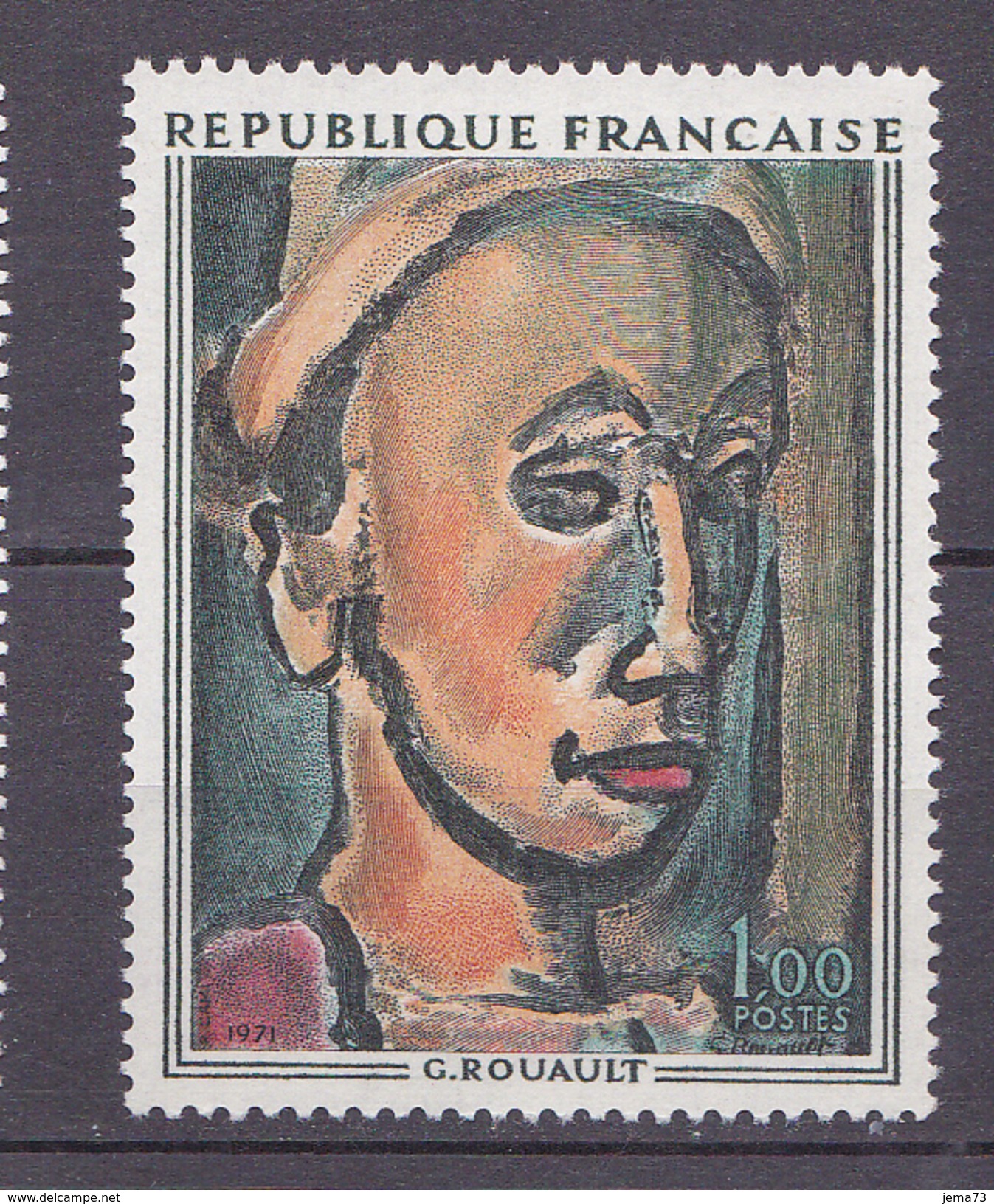 N° 1673 Oeuvres D'Art: Songe Creux Oeuvre De Rouault: Timbre Neuf Sans Charnière Impeccable - Nuovi