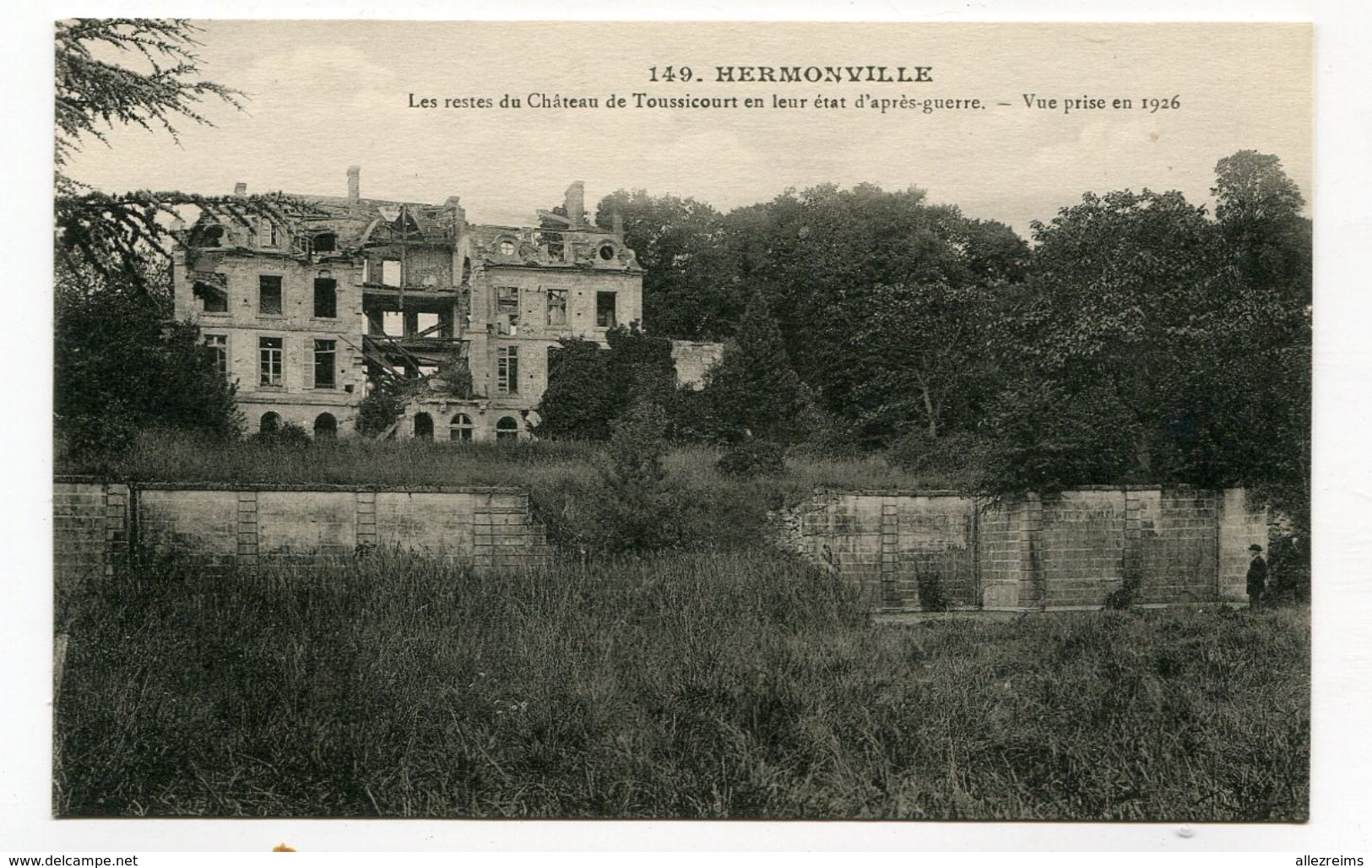 CPA  51 : HERMONVILLE  Les Amis Du Vieux Reims Château De Boussicourt N° 149  A  VOIR  !!!!!!! - Autres & Non Classés