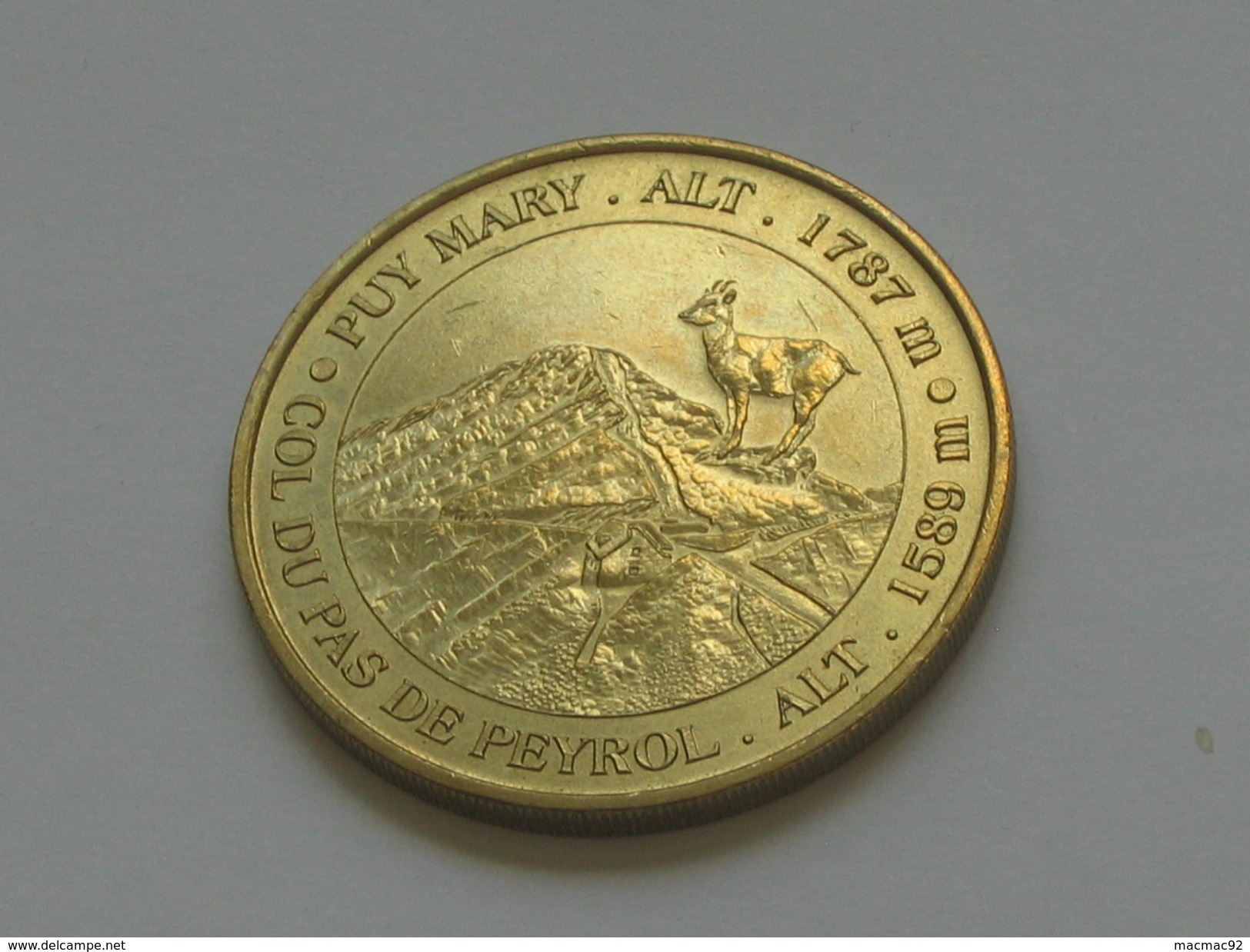 Monnaie De Paris  - Puy Mary.alt 1787 M - Col Du Pas De Peyrol  2004    **** EN ACHAT IMMEDIAT  **** - 2004