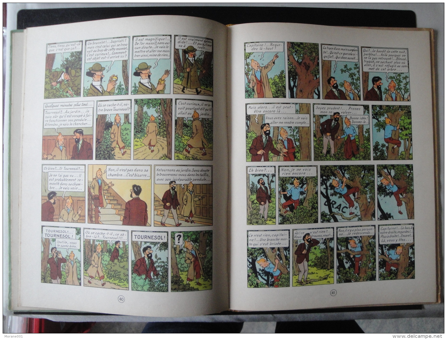 Tintin Les 7 boules de cristal   B12   1955  Casterman Hergé  Bon état