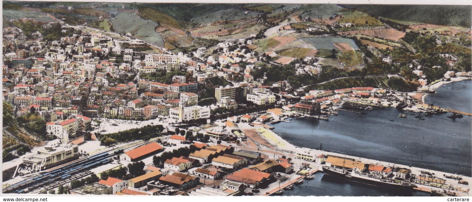 AFRIQUE DU NORD ,ALGERIE FRANCAISE,PHILIPPEVILLE ,MAGHREB,SKIKDA,CARTE PHOTO AERIENNE JANSOL - Skikda (Philippeville)