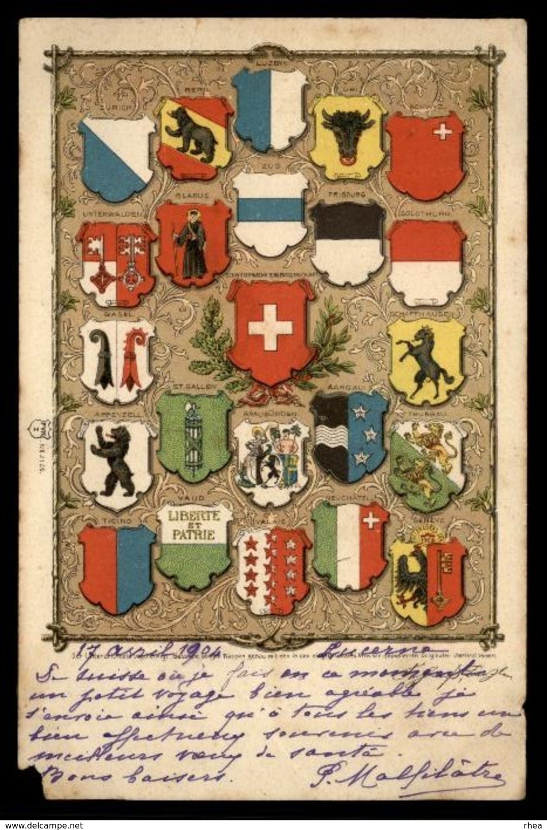 SUISSE - Cantons De Suisse - St. Anton