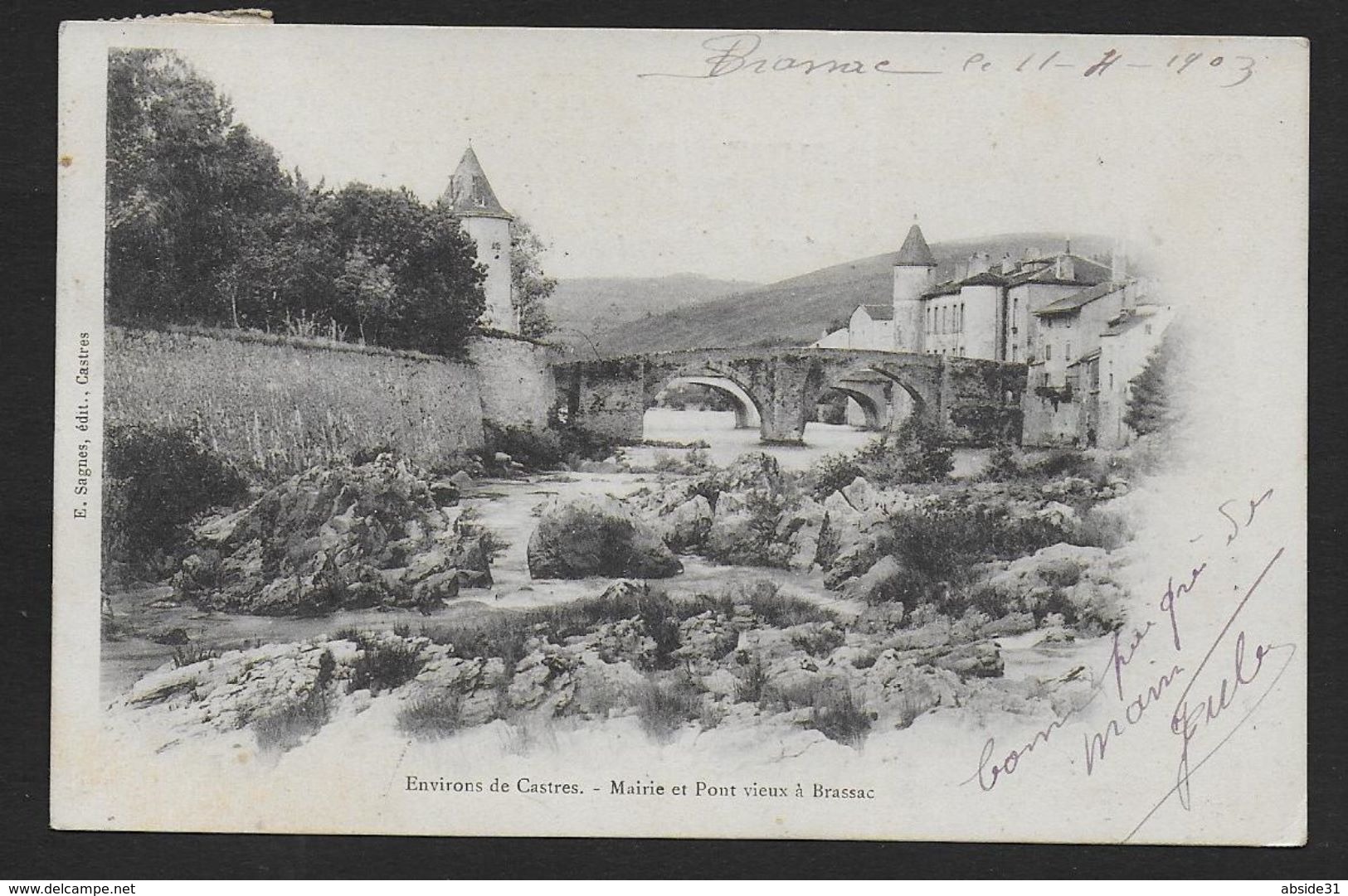 BRASSAC - Mairie Et Pont Vieux - Brassac