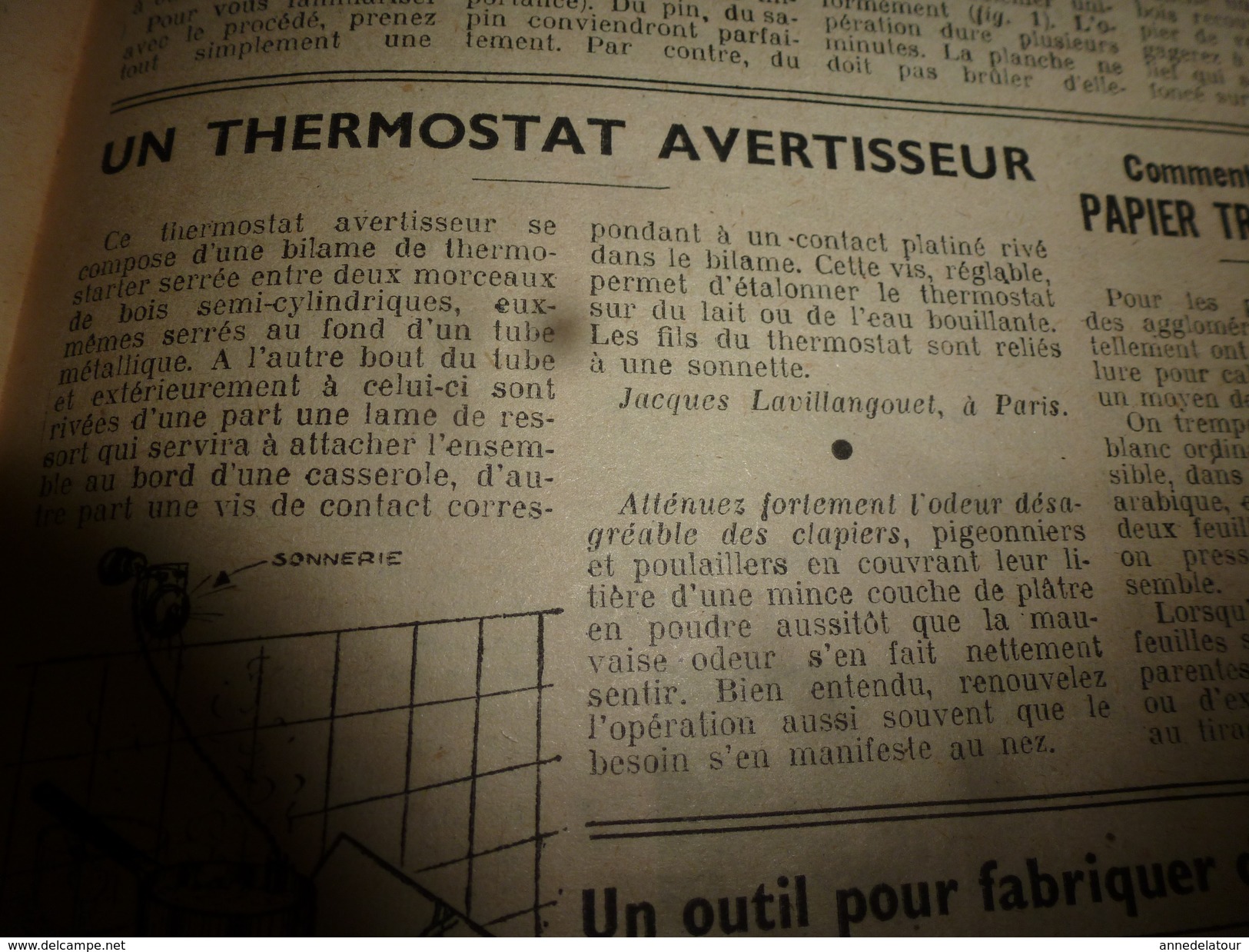 1949 TLSD :Faire: Vélo électrique;Rouler fioul à moto;Bateau-bouteille;Poêle à sciure;Curieux moteur élec;Déco-bois;etc