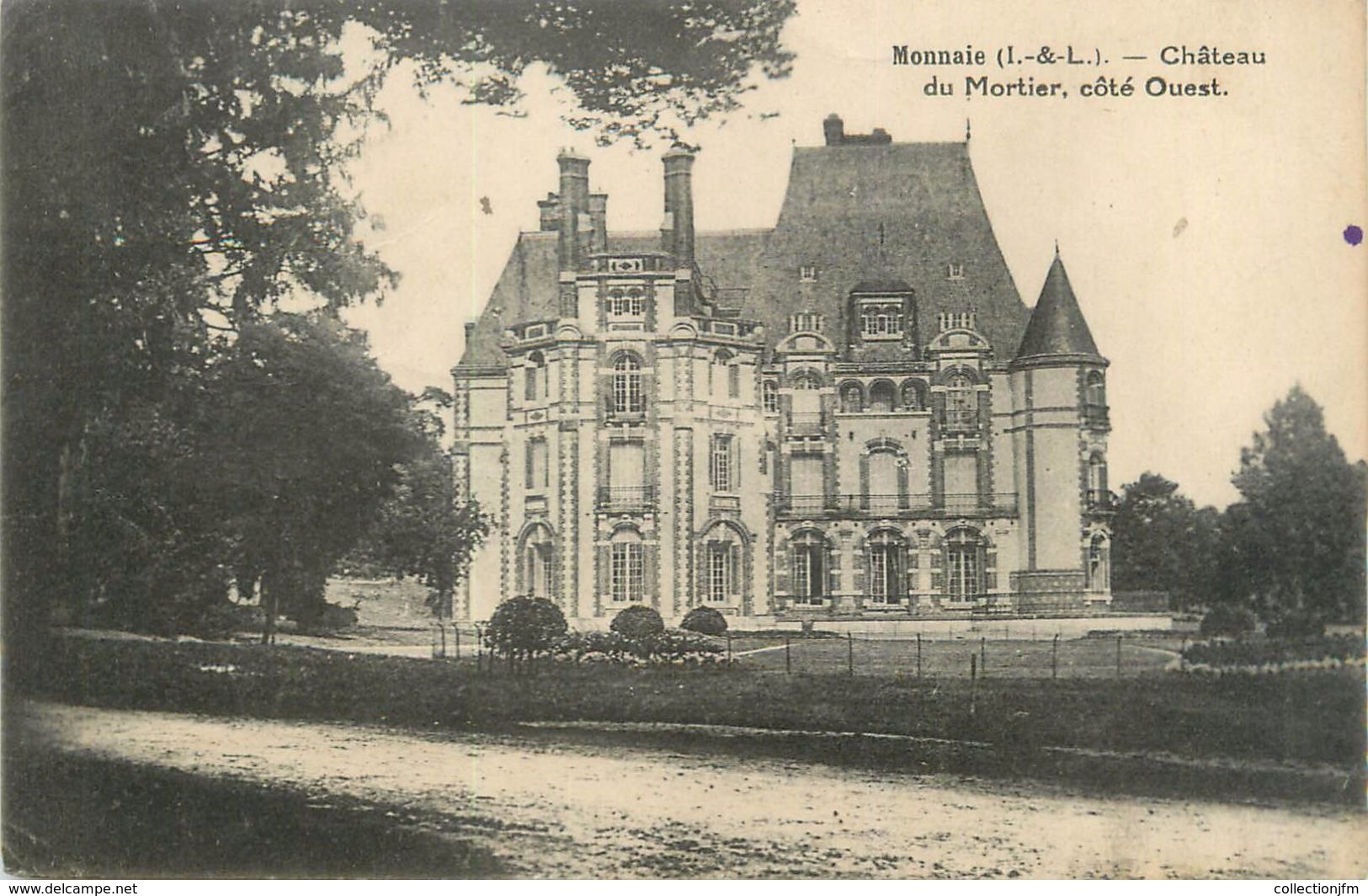 CPA FRANCE 37 "Monnaie, Château Du Mortier" - Monnaie
