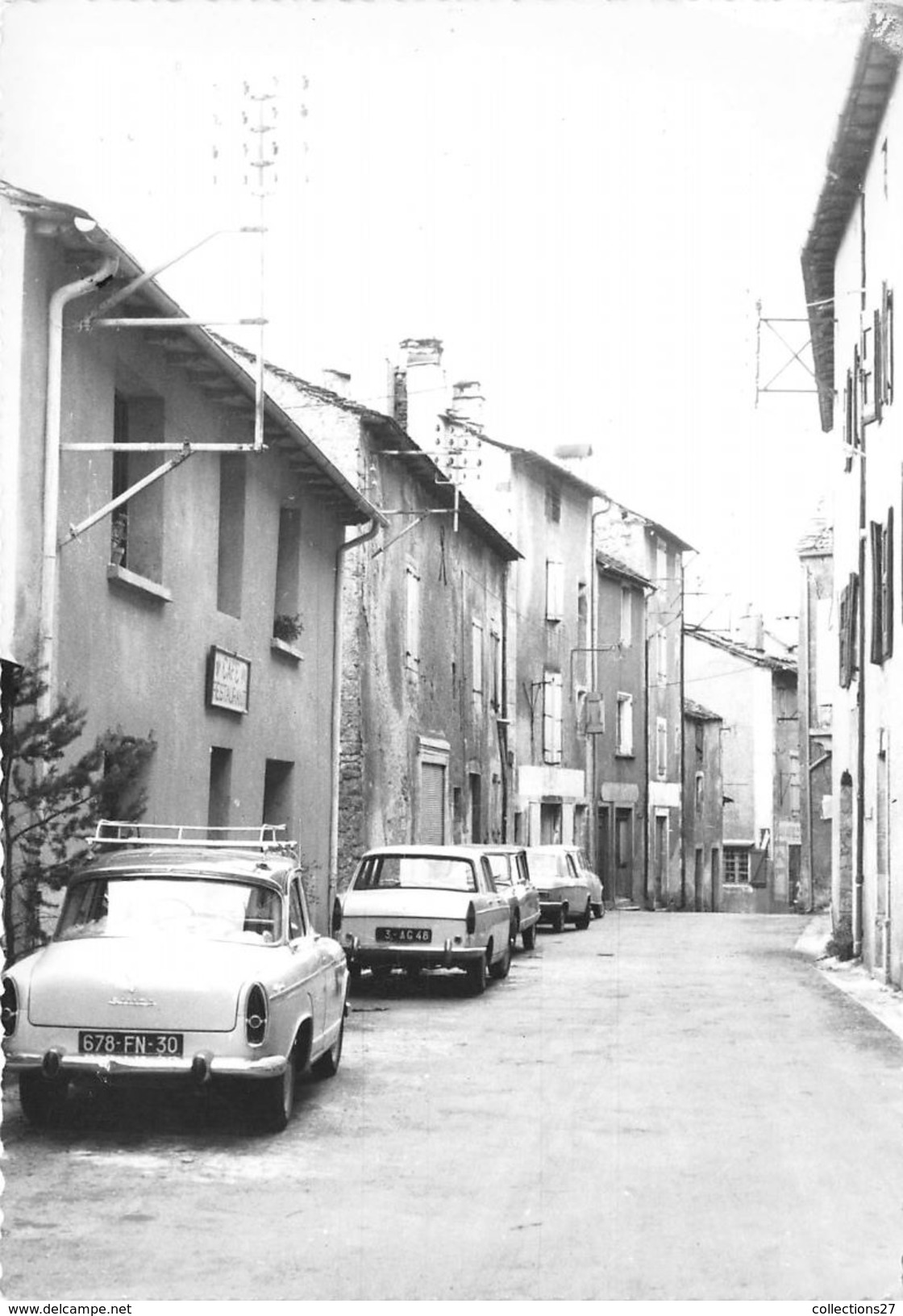 48-BARRE DES CEVENNES - RUE PRINCIPALE - Autres & Non Classés