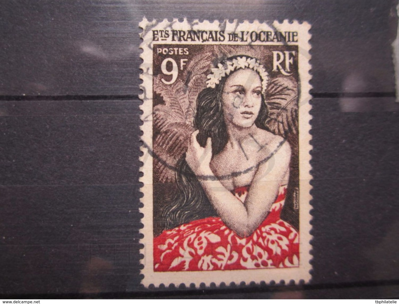 VEND TIMBRE DES ETABLISSEMENTS FRANCAIS DANS L'OCEANIE N° 203 , CACHET " PAPEETE " !!! - Used Stamps