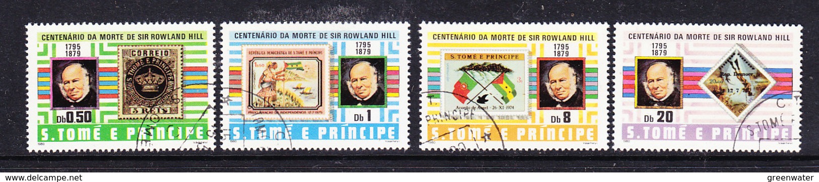 Soa Tome E Principe 1979 Rowland Hill 4v Used Cto (36365) - Sao Tome En Principe