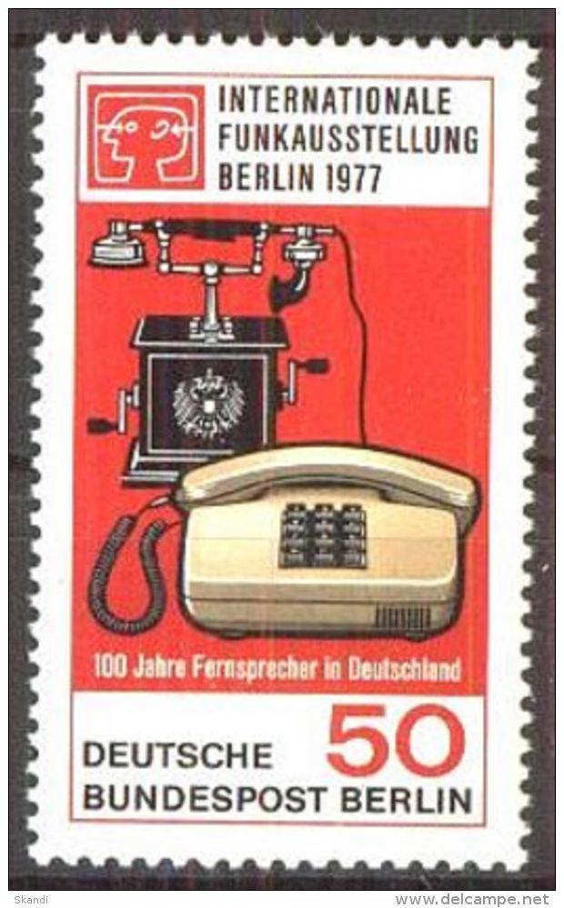 BERLIN 1977 Mi-Nr. 549 ** MNH - Unused Stamps