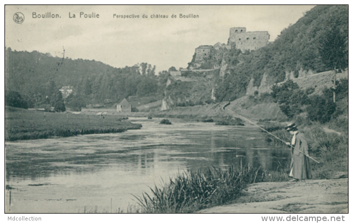 BE BOUILLON  / La Poulie  Perspective Du Château De Bouillon / - Bouillon