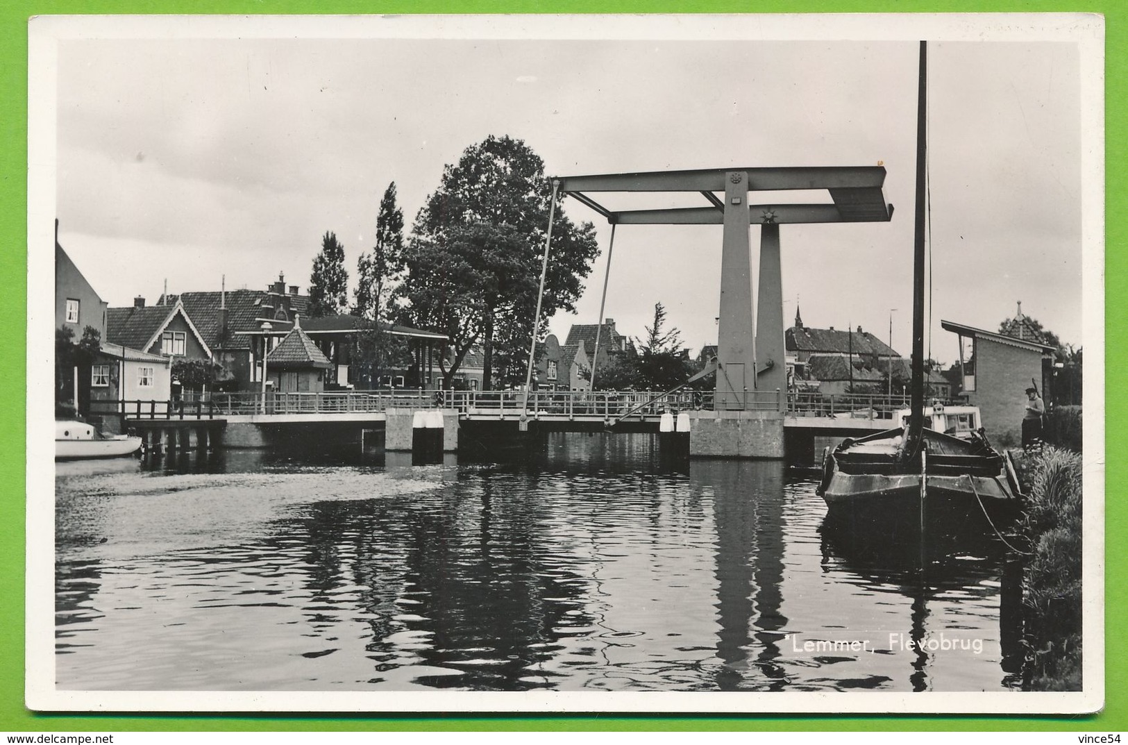 LEMMER - Flevobrug  Echte Foto - Lemmer