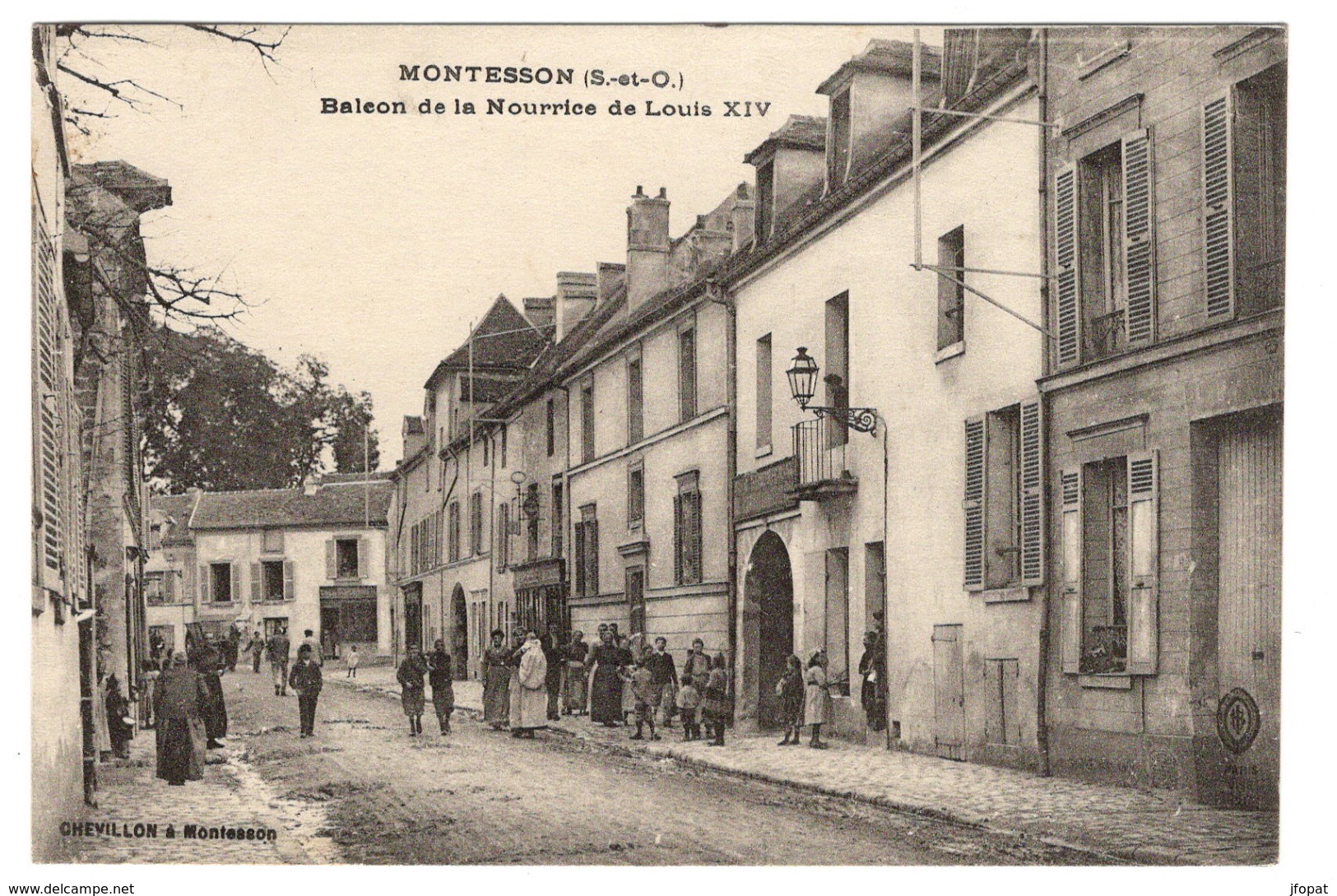 78 YVELINES - MONTESSON Balcon De La Nourrice De Louis XIV - Montesson