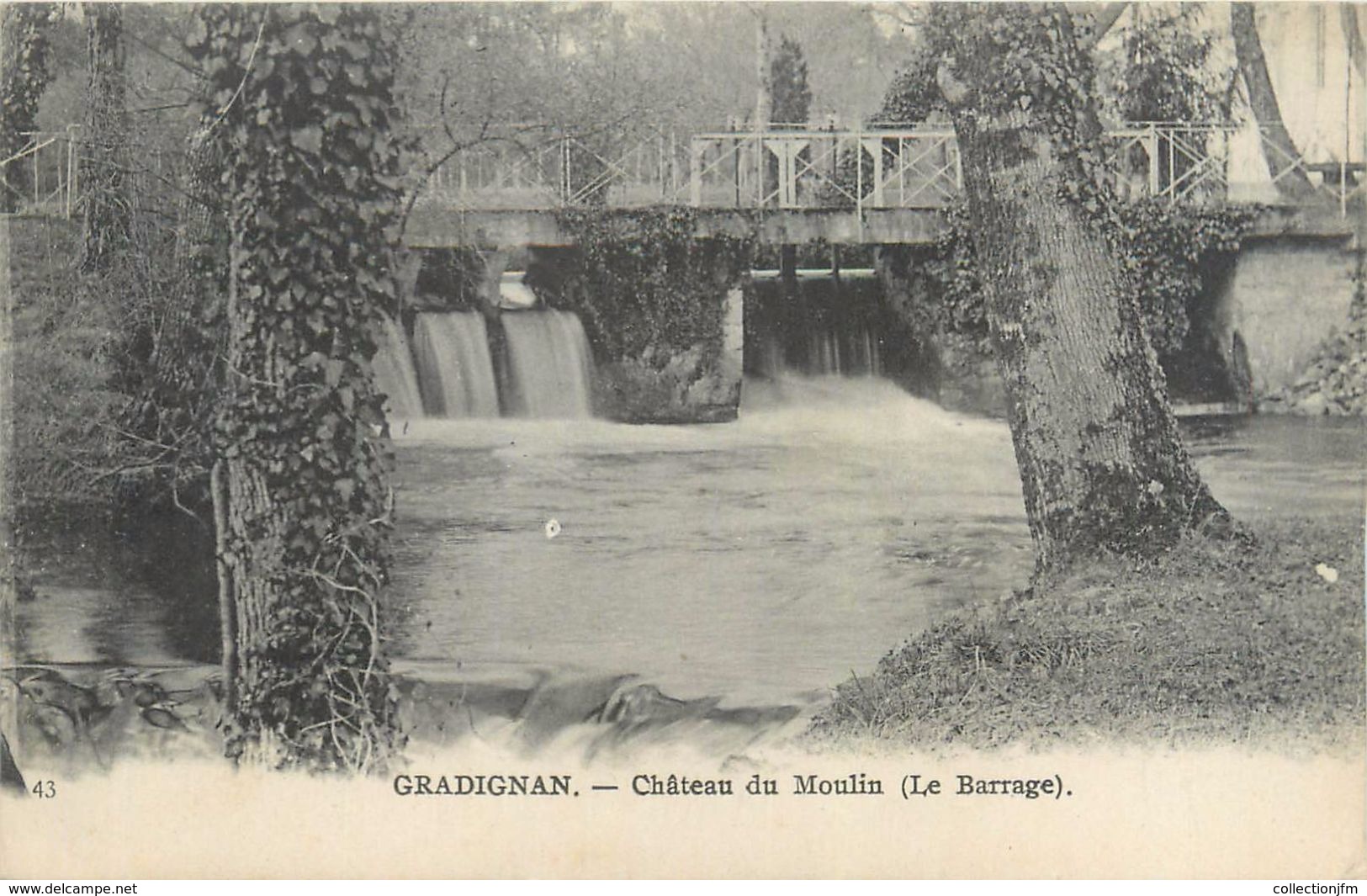 CPA FRANCE 33 "Gradignan, Château Du Moulin" - Gradignan