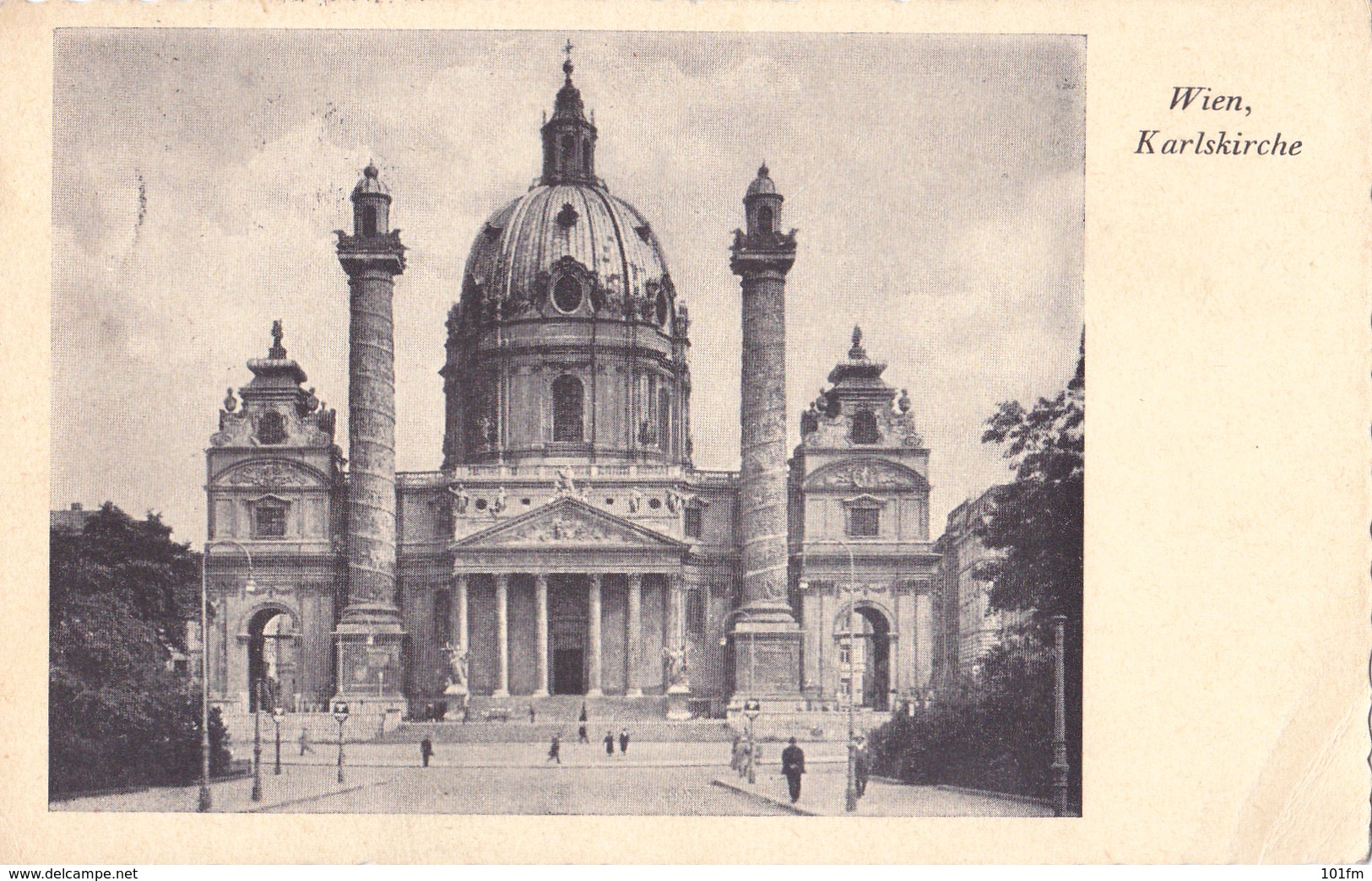 AUSTRIA - WIEN KARLSKIRCHE - Églises