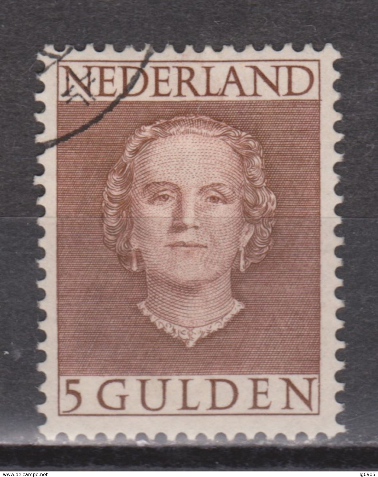 NVPH Nederland Netherlands Pays Bas Niederlande Holanda 536 Used ; Koningin, Queen, Reine, Reina Juliana En Face 1949 - Gebruikt