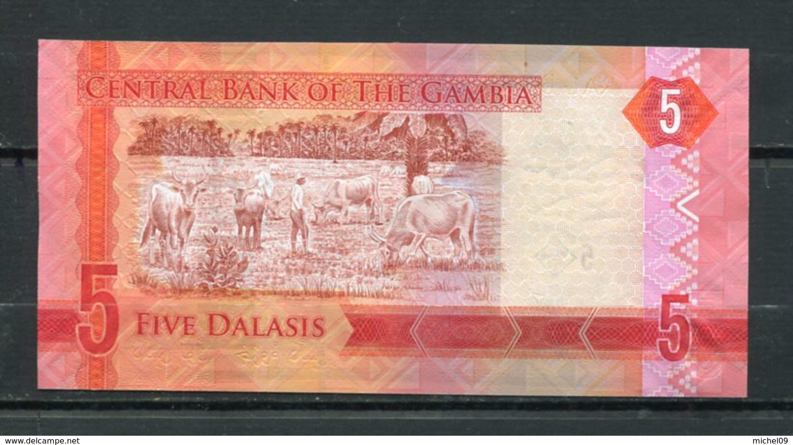 GAMBIE 5 DALASIS  NON DATE (2015) BILLET NEUF UNC - Gambia