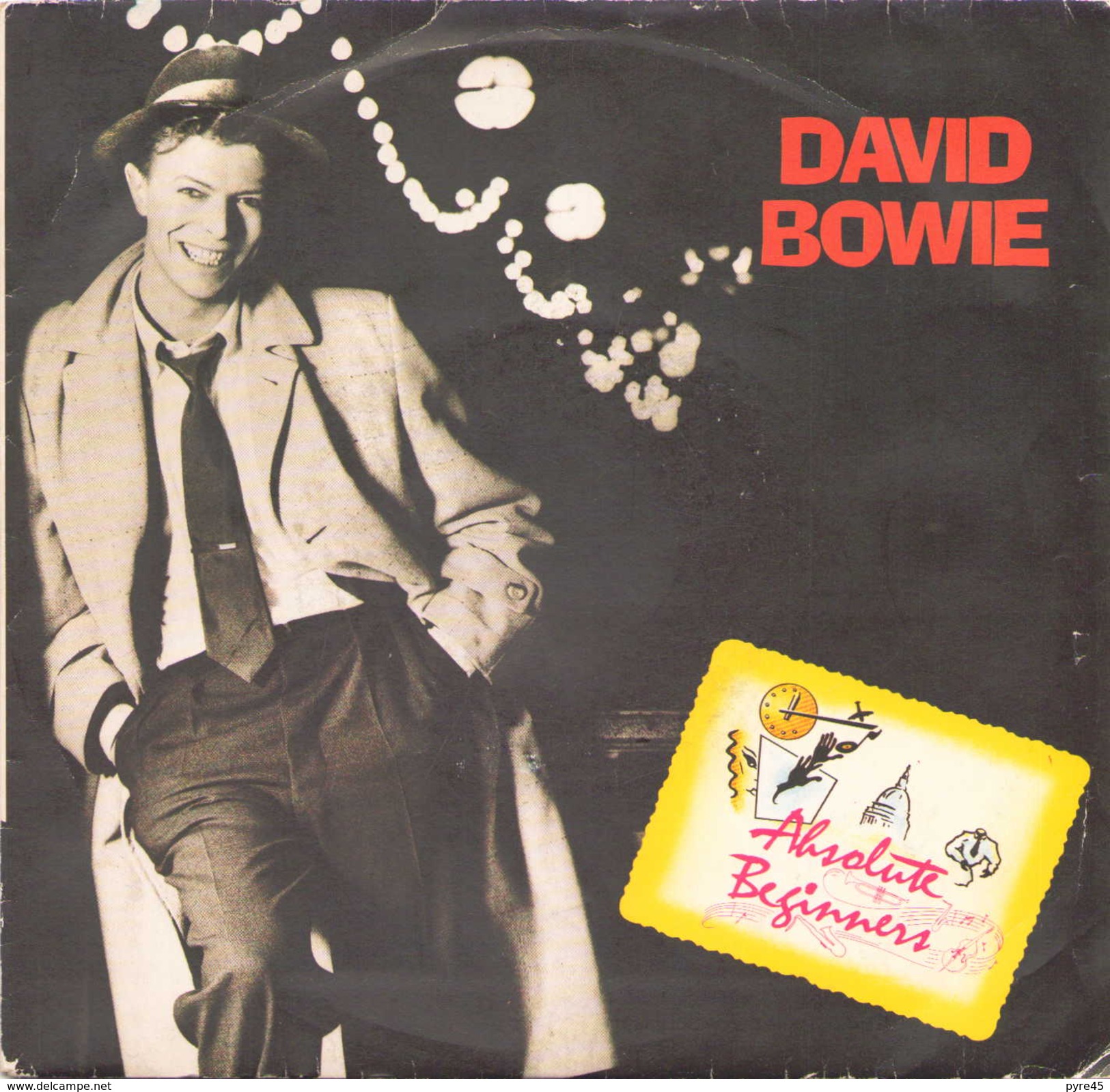 45 TOURS DAVID BOWIE VIRGIN 008387 ABSOLUTE BEGINNERS - Disco, Pop