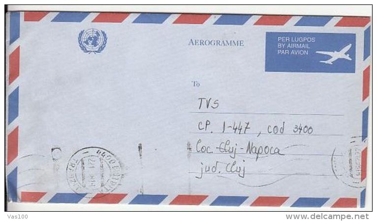 PLANE, AEROGRAMME, 1998, ROMANIA - Other & Unclassified