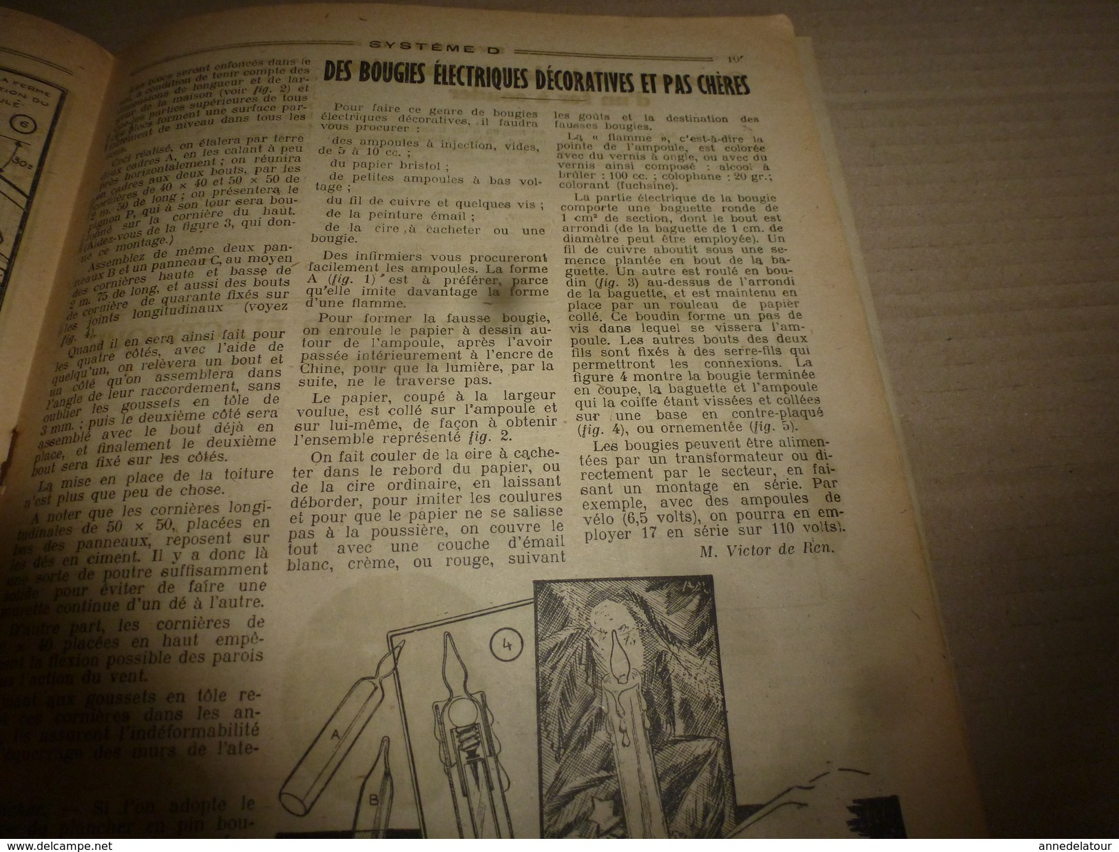 1949 TLSD :Faire-->Presse pour crer dalles ou carreaux de béton;Verre givré;Radiation mystérieuses qui guérissent; etc