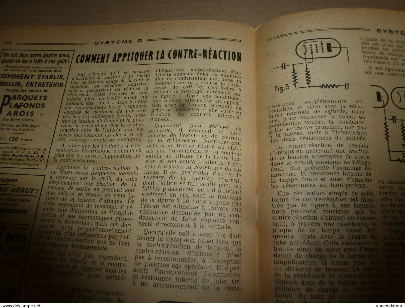 1949 TLSD :Faire-->Presse pour crer dalles ou carreaux de béton;Verre givré;Radiation mystérieuses qui guérissent; etc