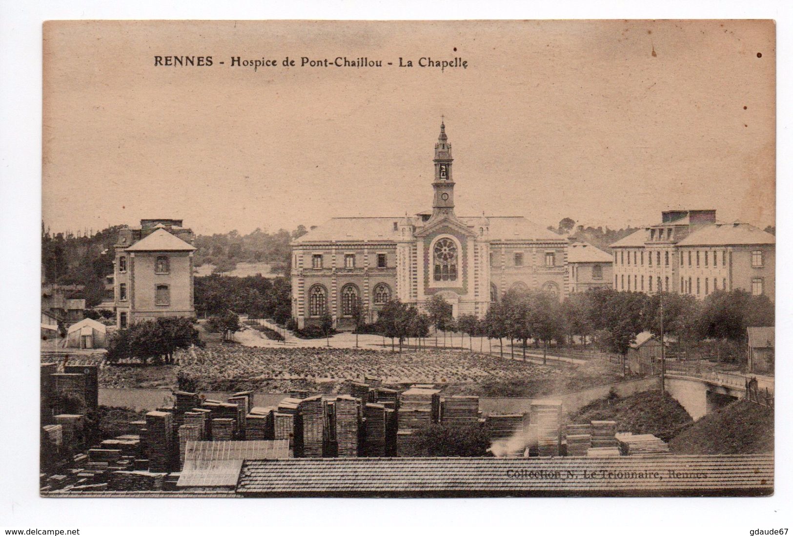 RENNES (35) - HOSPICE DE PONT--CHAILLOUX - LA CHAPELLE - Rennes