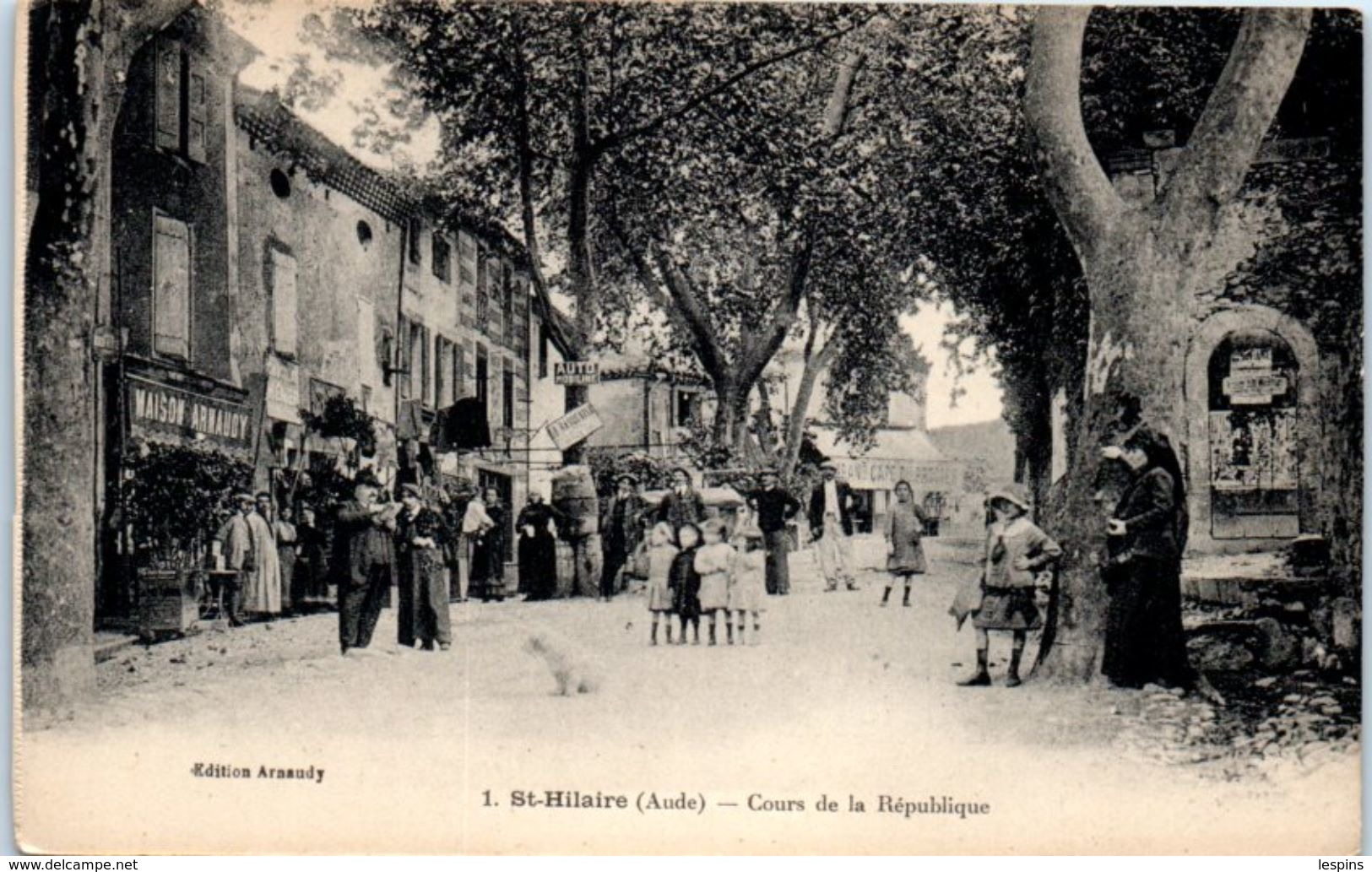 11 SAINT HILAIRE -- Cours De La République - Saint Hilaire