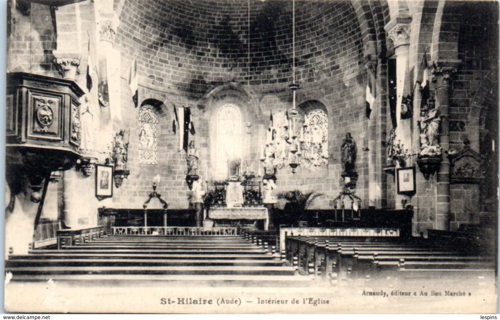 11 SAINT HILAIRE -- Intérieu De L'Eglise - Saint Hilaire