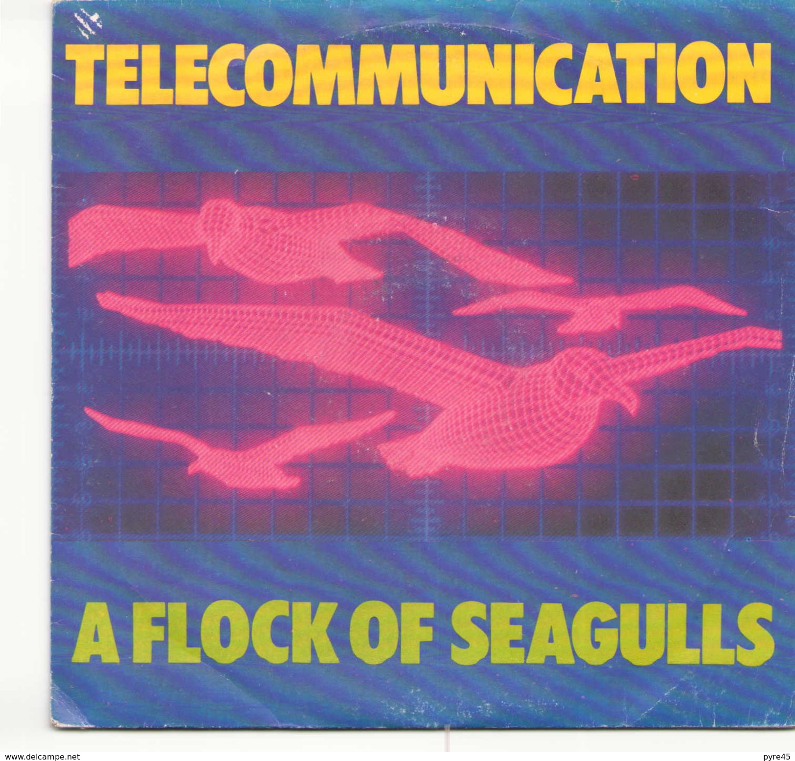 45 TOURS A FLOCK OF SEAGULLS JIVE 4002 TELECOMMUNICATION / INTRO - New Age