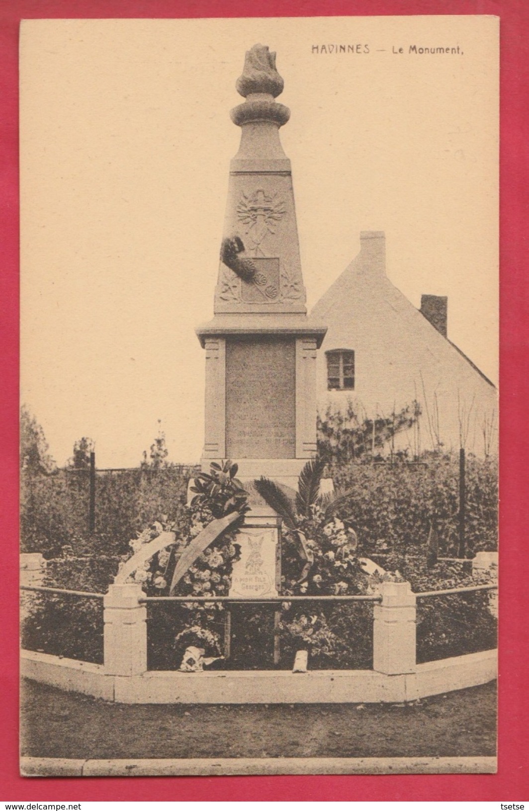 Havinnes - Le Monument ( Voir Verso ) - Tournai