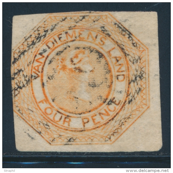 N&deg;2a - 4p. Orange - TB - Used Stamps