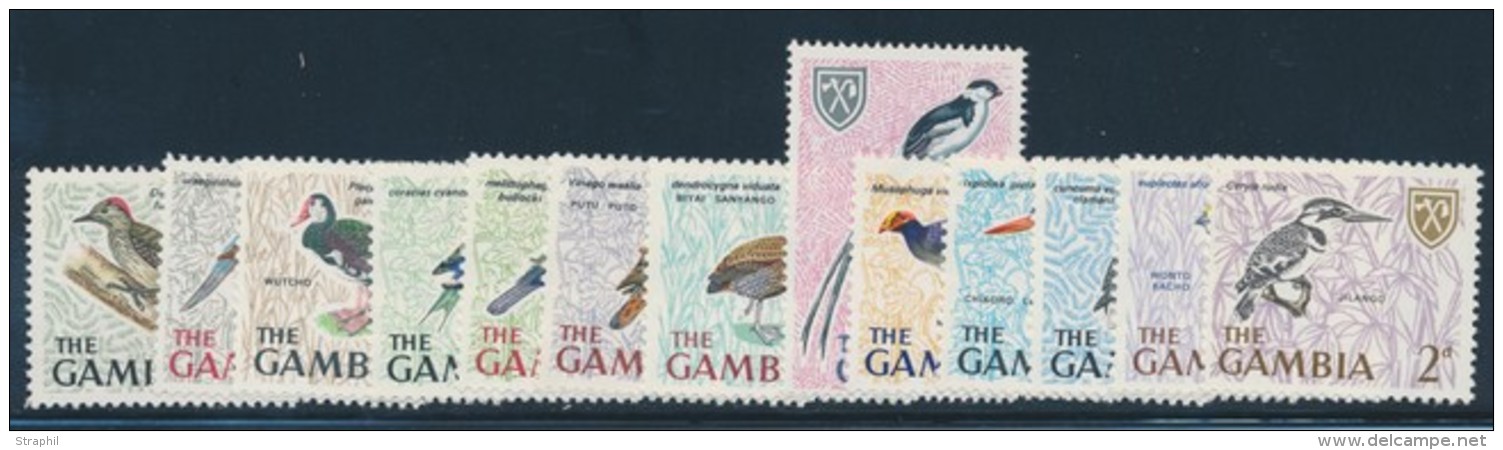 N&deg;208/20 - Oiseaux - TB - Gambie (1965-...)