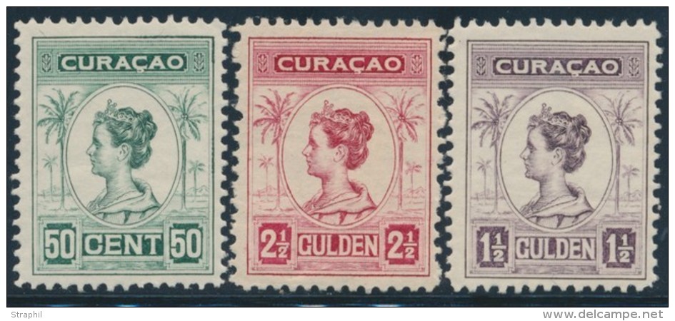 N&deg;56/58 - TB - Curazao, Antillas Holandesas, Aruba