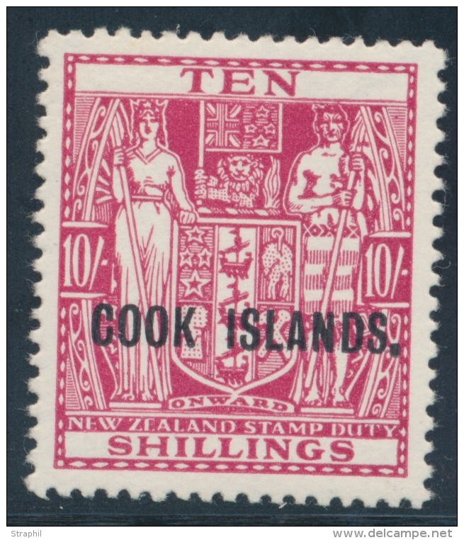 N&deg;50 - 10 Shillings - TB - Islas Cook