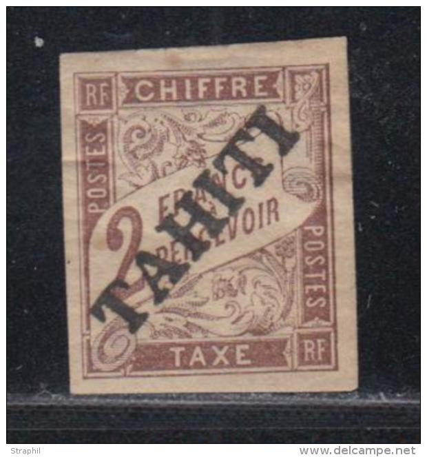 TIMBRES TAXE  N&deg;13 - 2F Marron - Sign&eacute; Calves - TB - Other & Unclassified