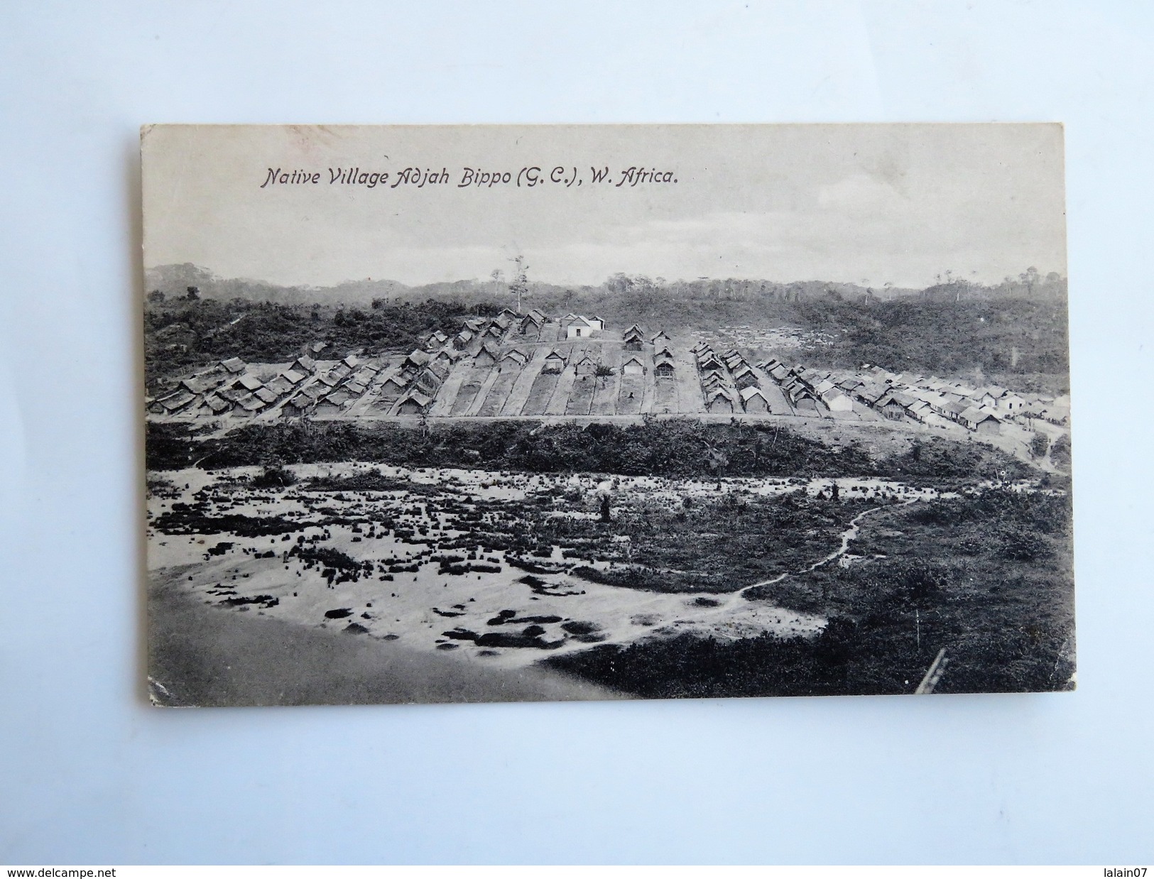 C.P.A. NAMIBIA : Native Village ADJAH BIPPO (G.C.), W. Africa, In 1917 - Namibia