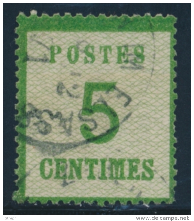 N&deg;4 - 5c Vert - Vari&eacute;t&eacute; Grd Format - TB - Autres & Non Classés