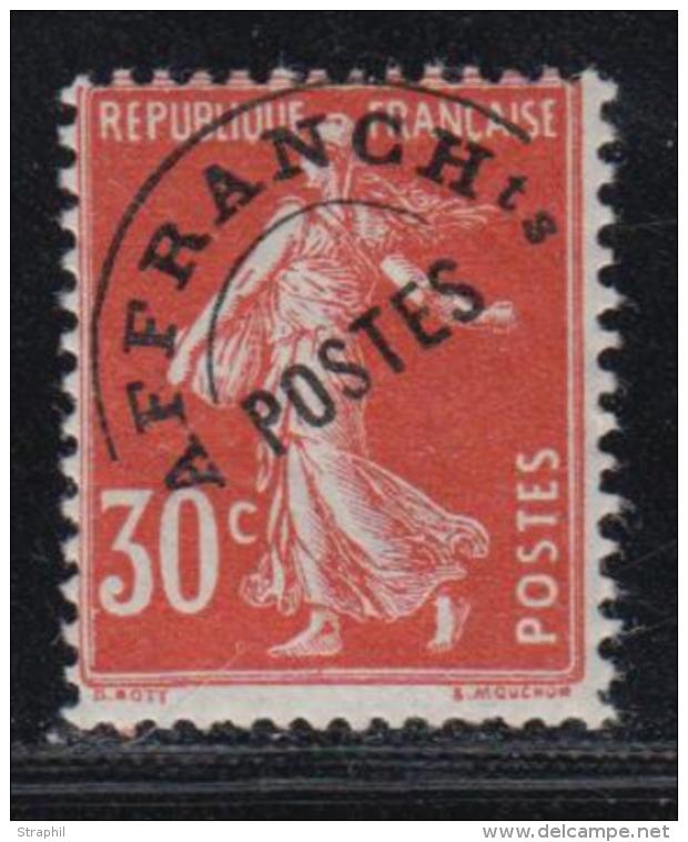 N&deg;58 - 30c Rouge - TB - 1893-1947