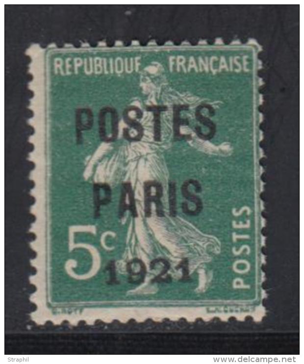 N&deg;26 - 5c Vert - TB - 1893-1947