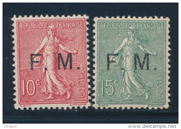 N&deg;3/4 - 10c Et 15c - TB - Military Postage Stamps
