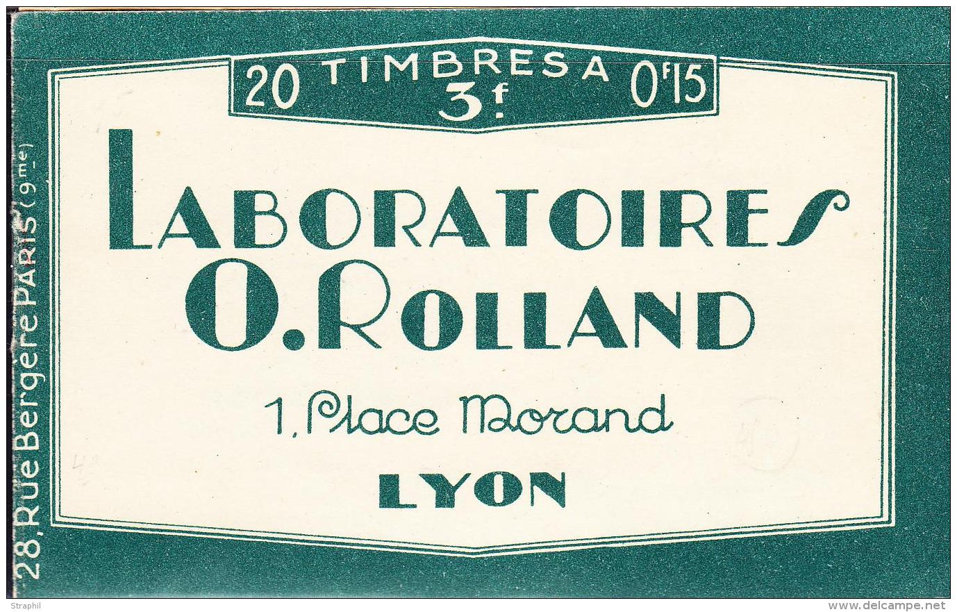 N&deg;189 C2 - Laboratoires O. Rolland - TB - Autres & Non Classés