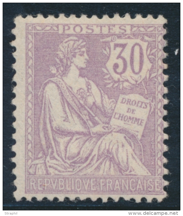 N&deg;128 - 30c Violet - TB - 1900-02 Mouchon