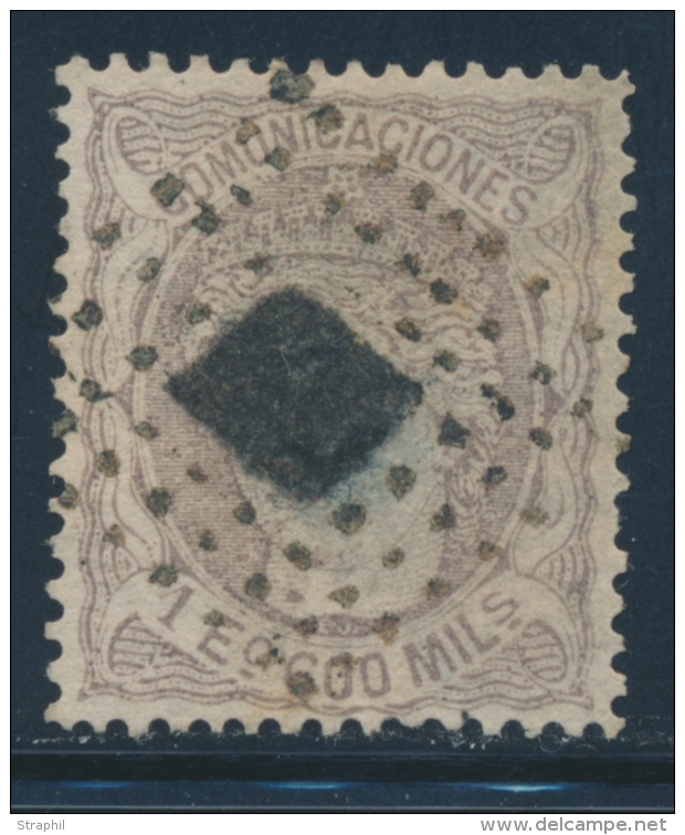 N&deg;111 - 1e 600m Violet Gris - Sign&eacute; SORO - TB - Used Stamps