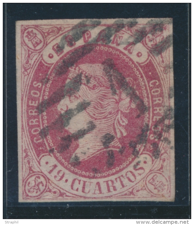 N&deg;56 - 19c Rose S/gris - Sign&eacute; Behr + Certificat - TB - Used Stamps