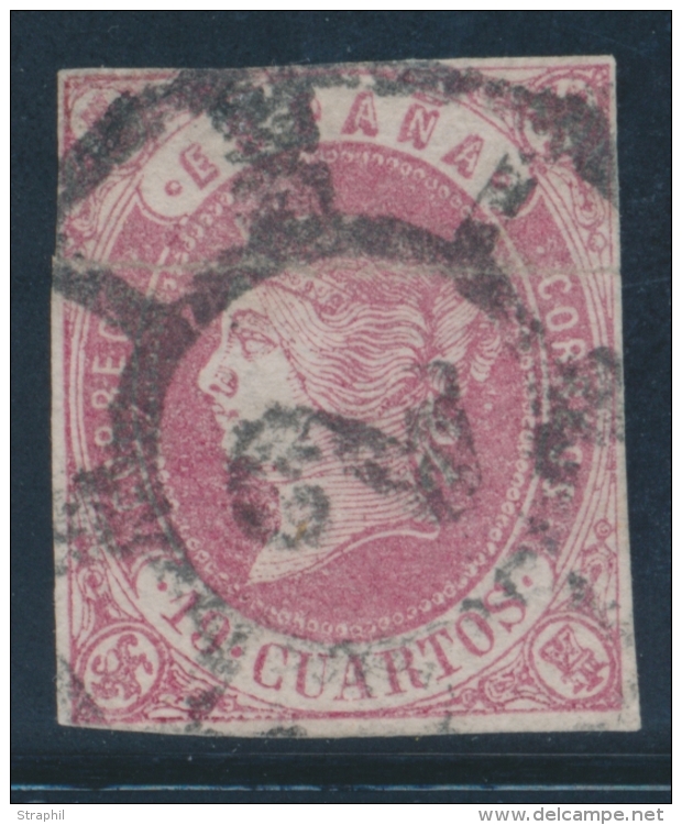 N&deg;56 - 19c Rose S/gris - Sign&eacute; SORO - TB - Oblitérés