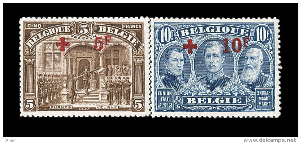 N&deg;162/63 - Les 2 Val - TB - 1915-1920 Albert I.